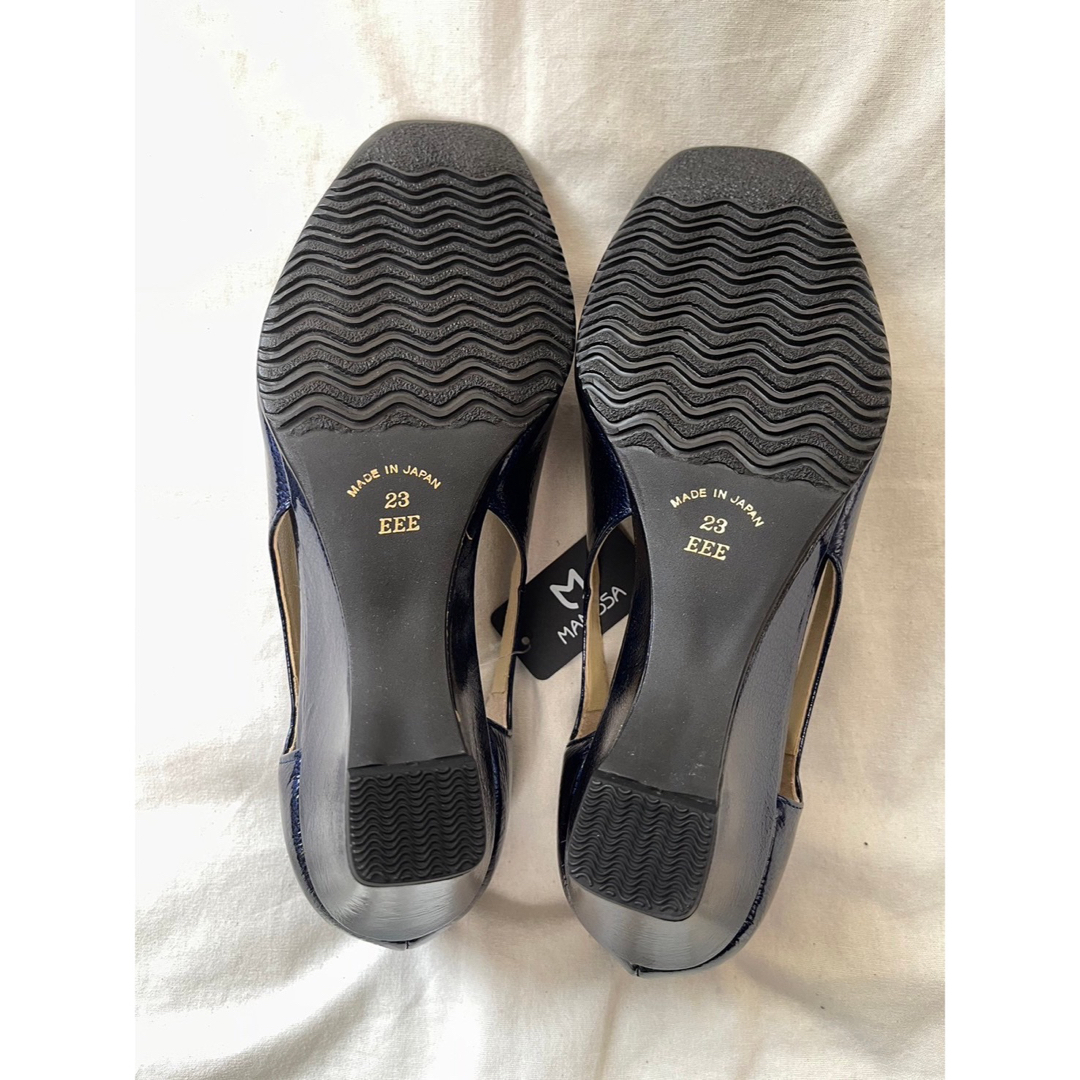 新品未使用　MAMISSA サンダル　レディース  ミセス　23.0cm  高級 レディースの靴/シューズ(ハイヒール/パンプス)の商品写真