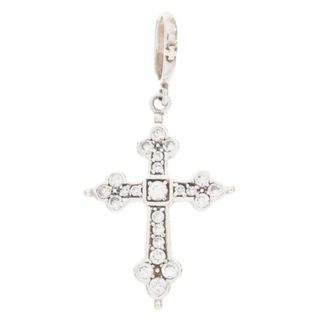 Loree Rodkin ローリーロドキン medium gothic cross ミディアム ゴシッククロス ペンダント チャーム P189-886 シルバー