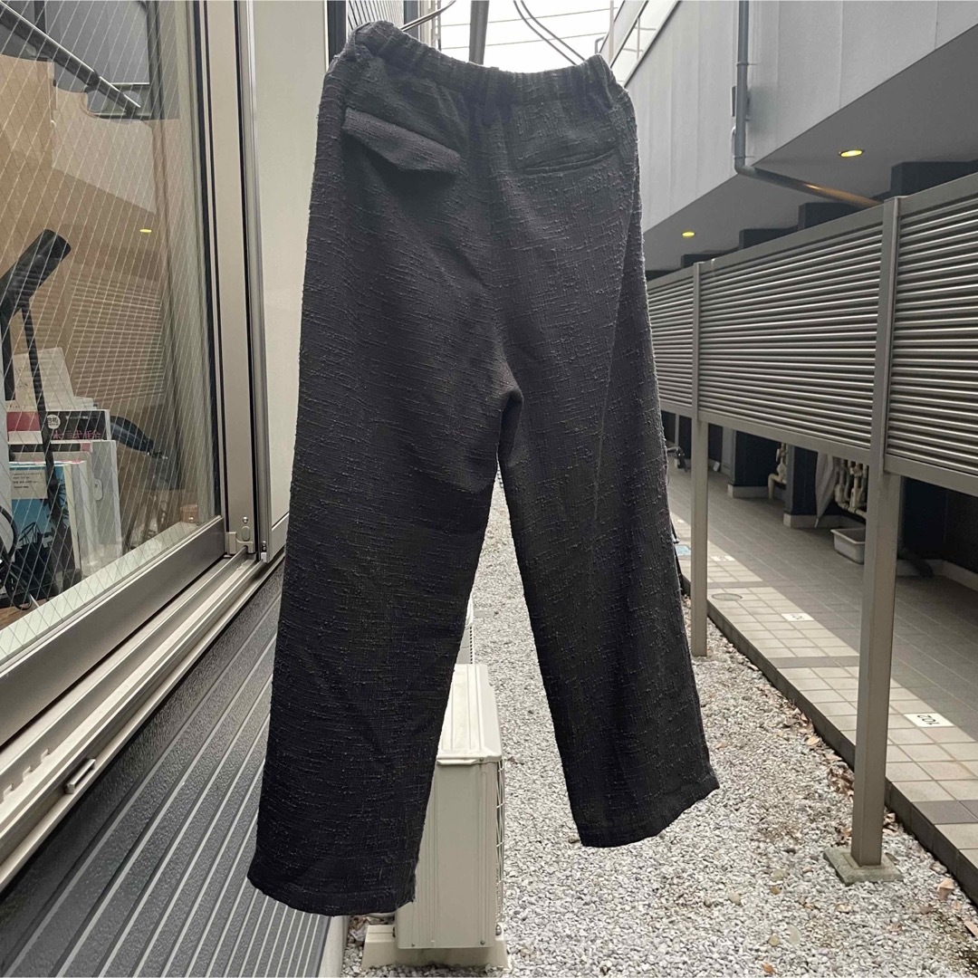 LIDNM(リドム)のLIDNM LIGHT TWEED EASY TROUSERS メンズのパンツ(スラックス)の商品写真