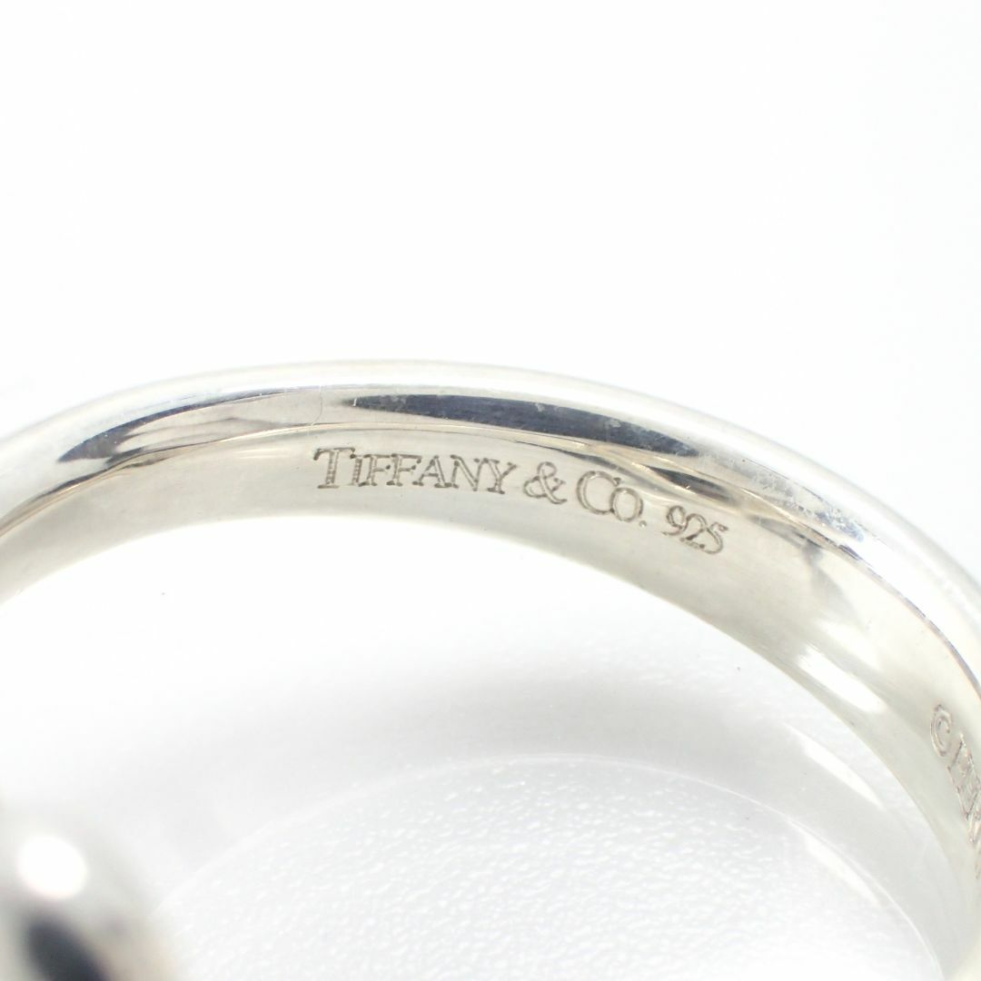 Tiffany & Co.(ティファニー)のティファニー TIFFANY ピンクサファイア オープンハート リング 6号 レディースのアクセサリー(リング(指輪))の商品写真