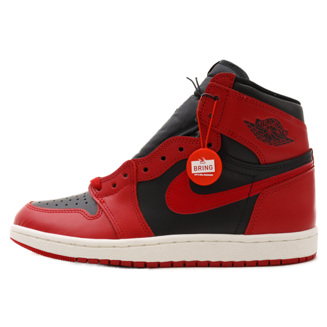 NIKE(ナイキ)のNIKE ナイキ AIR JORDAN 1 HI 85 VARSITY RED BQ4422-600 エアジョーダン1 バーシティレッド ハイカットスニーカー ブラック/レッド US8.5/26.5cm メンズの靴/シューズ(スニーカー)の商品写真