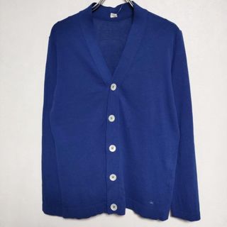 フォーティーファイブアールピーエム(45rpm)の45R/45rpm アイスコットン908KNITTY CARDIGAN カーディガン ブルー レディース フォーティーファイブアールピーエム【中古】4-0407M∞(カーディガン)