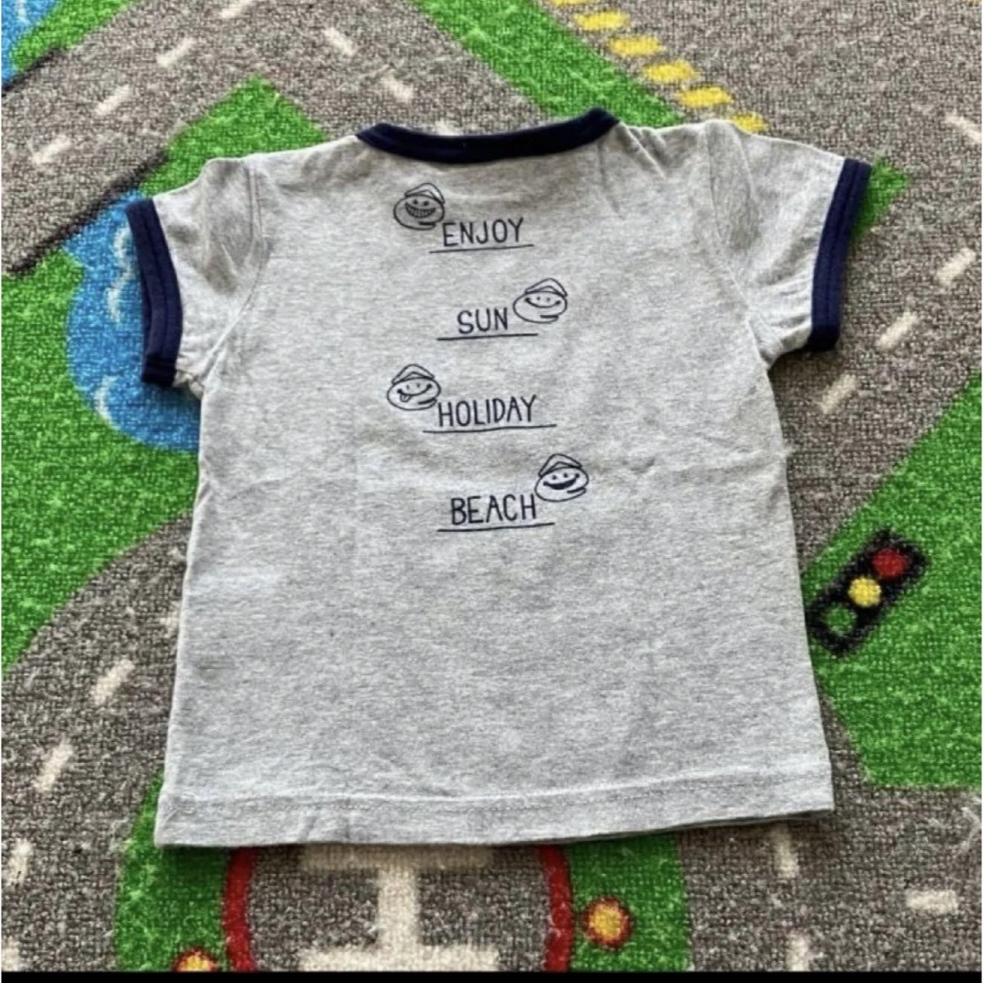 SLAP SLIP(スラップスリップ)のTシャツ　リバーシブルシャツ80 キッズ/ベビー/マタニティのベビー服(~85cm)(Ｔシャツ)の商品写真