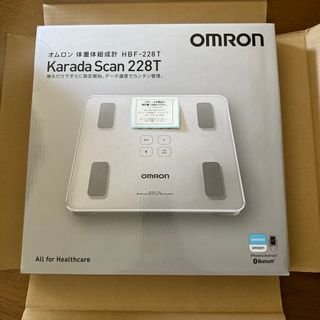 オムロン(OMRON)の専用　新品　オムロン　HBF-228T  体重体組成計(体重計/体脂肪計)