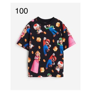 H&M - 新品未開封　スーパーマリオ　Tシャツ　100-105