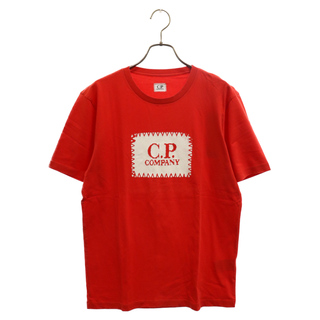シーピーカンパニー(C.P. Company)のC.P. Company シーピーカンパニー T-SHIRTS SHORT SLEEVE レッド ロゴ ショートスリーブTシャツ 半袖 プリントTシャツ 06CMTS042A(Tシャツ/カットソー(半袖/袖なし))