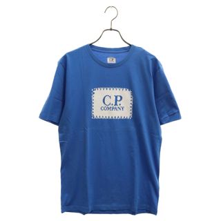 シーピーカンパニー(C.P. Company)のC.P. Company シーピーカンパニー T-SHIRTS SHORT SLEEVE ブルー ロゴ ショートスリーブTシャツ 半袖 プリントTシャツ 06CMTS042A(Tシャツ/カットソー(半袖/袖なし))