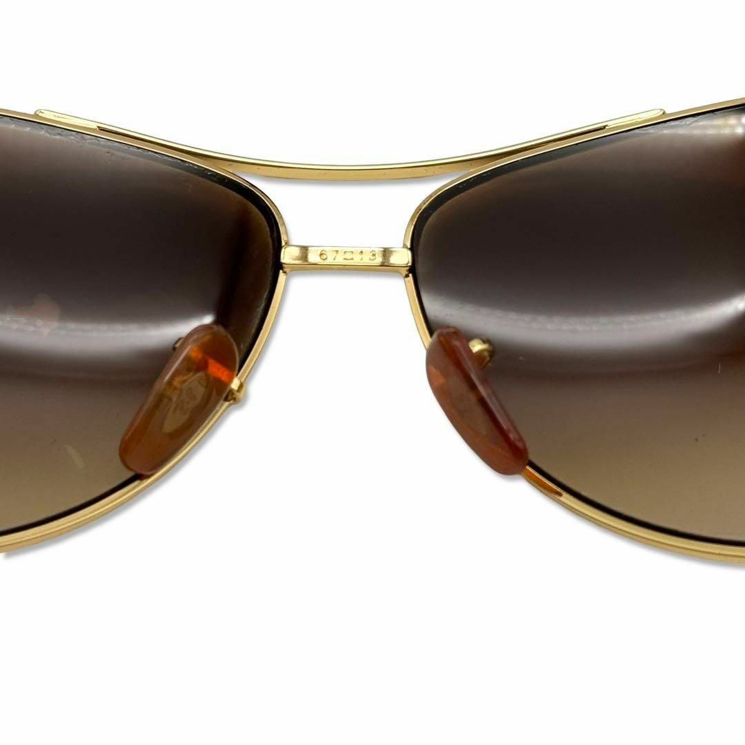 Ray-Ban(レイバン)のレイバン RB サングラス メガネ 眼鏡 メンズ レディース ゴールド ブラウン メンズのファッション小物(サングラス/メガネ)の商品写真