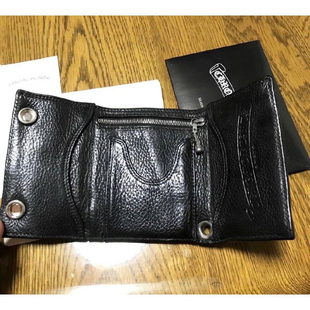 Chrome Hearts(クロムハーツ)の超美品！クロムハーツ スリーフォールドウォレット 財布 メンズのファッション小物(長財布)の商品写真