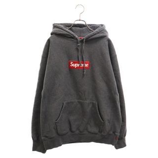 シュプリーム(Supreme)のSUPREME シュプリーム 21AW Box Logo Hooded Sweatshirt ボックスロゴ フーデッドスウェットシャツ プルオーバーパーカー チャコールグレー(パーカー)