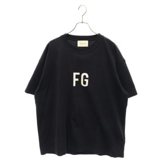 フィアオブゴッド(FEAR OF GOD)のFEAR OF GOD フィアオブゴッド SIXTH COLLECTION 6thコレクション FG Logo T-shirt ロゴプリント クルーネック半袖Tシャツ ブラックC000-1013-6 CTJ(Tシャツ/カットソー(半袖/袖なし))