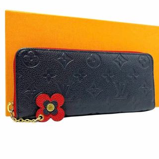 ルイヴィトン(LOUIS VUITTON)の✨美品✨　ルイヴィトン　長財布　ポルトフォイユクレマンス　フラワー　ao4(財布)