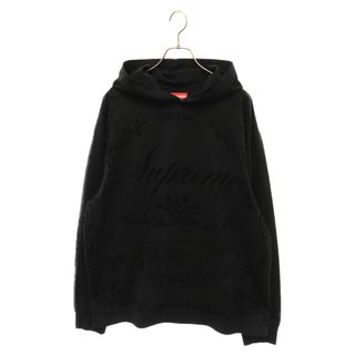 シュプリーム(Supreme)のSUPREME シュプリーム 23SS Celebre Hooded L/S Top セレーブル フーデッド コットン プルオーバー スウェット パーカー ブラック(パーカー)