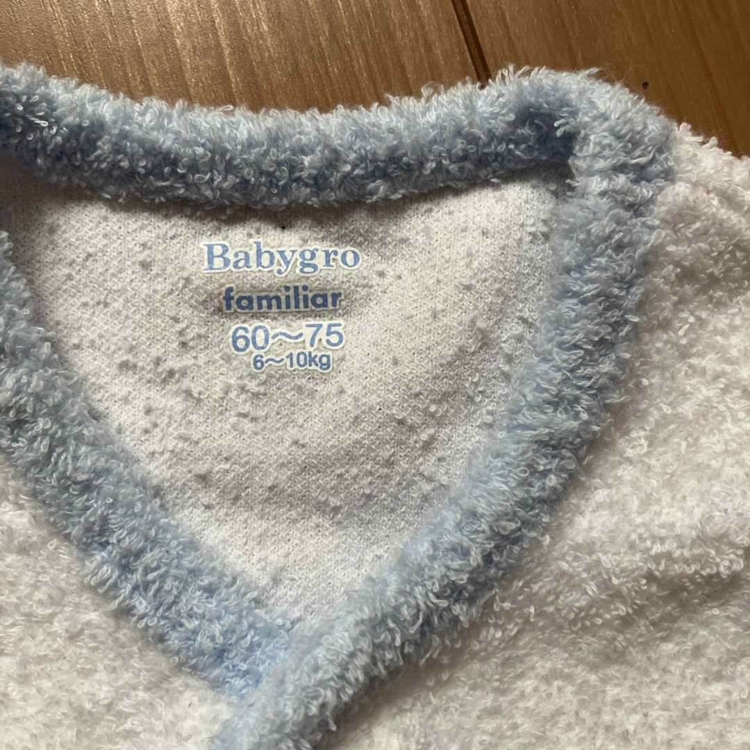 familiar(ファミリア)のファミリアBabygro カーディガン60〜75 キッズ/ベビー/マタニティのベビー服(~85cm)(カーディガン/ボレロ)の商品写真