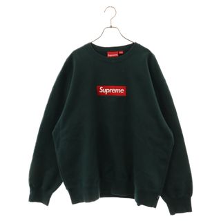 シュプリーム(Supreme)のSUPREME シュプリーム 22AW Box Logo Crewneck ボックスロゴ クルーネック スウェット トレーナー グリーン(スウェット)