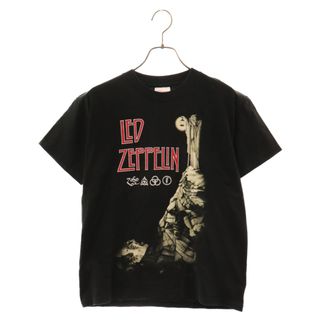 VINTAGE ヴィンテージ 00s VINTAGE LED ZEPPELIN STAIRWAY TO HEAVEN HANES ヴィンテージ 天国の階段 プリント クルーネック カットソー 半袖Tシャツ ブラック(Tシャツ/カットソー(半袖/袖なし))