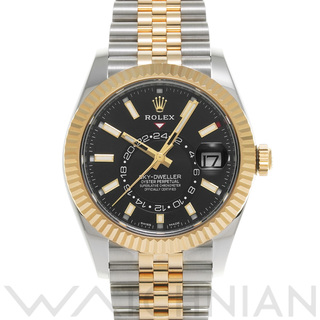 ロレックス(ROLEX)の中古 ロレックス ROLEX 326933 ランダムシリアル ブライトブラック メンズ 腕時計(腕時計(アナログ))