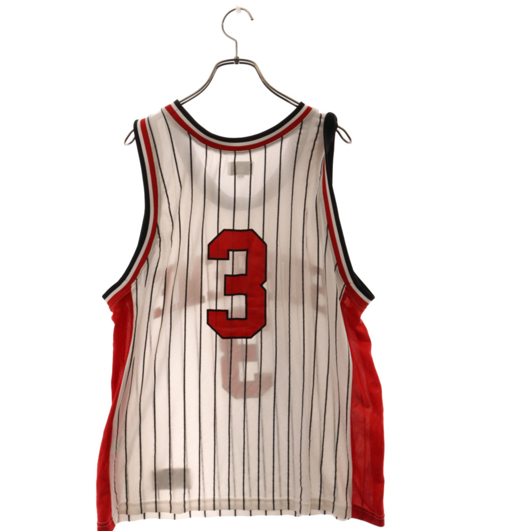 Supreme(シュプリーム)のSUPREME シュプリーム 16SS Crossover Basketball Jersey クロスオーバーバスケットボールジャージ タンクトップ ノースリーブ ストライプ ホワイト メンズのトップス(タンクトップ)の商品写真