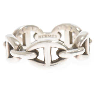 エルメス(Hermes)のHERMES エルメス Chaine d'Ancre Enchainee Ring シェーヌダンクル アンシェネリング シルバー 12.5号(リング(指輪))
