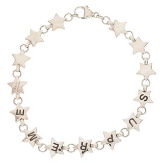 Supreme - SUPREME シュプリーム 21AW ×Tiffany & Co. Star Bracelet Silver ティファニー スターブレスレット シルバー