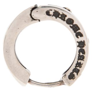 クロムハーツ(Chrome Hearts)のCHROME HEARTS クロムハーツ NARROW V-CHX BAND ナロー V バンド ピアス イヤリング シルバー(ピアス(片耳用))