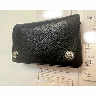 クロムハーツ(Chrome Hearts)の超美品！クロムハーツ ワンジップウォレット 財布(折り財布)