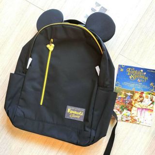 ディズニー(Disney)のディズニー　リュック　ミッキー耳ファンダフル会員ディズニー限定耳がしまえる(キャラクターグッズ)