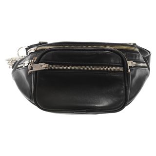 Alexander Wang - ALEXANDER WANG アレキサンダーワン ATTICA SOFT FANNY PACK ソフトレザーファニーパック ウエストバッグ ブラック