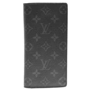 ルイヴィトン(LOUIS VUITTON)のLOUIS VUITTON ルイヴィトン モノグラムエクリプス ポルトフォイユブラザ M61697 長財布 ブラック(長財布)