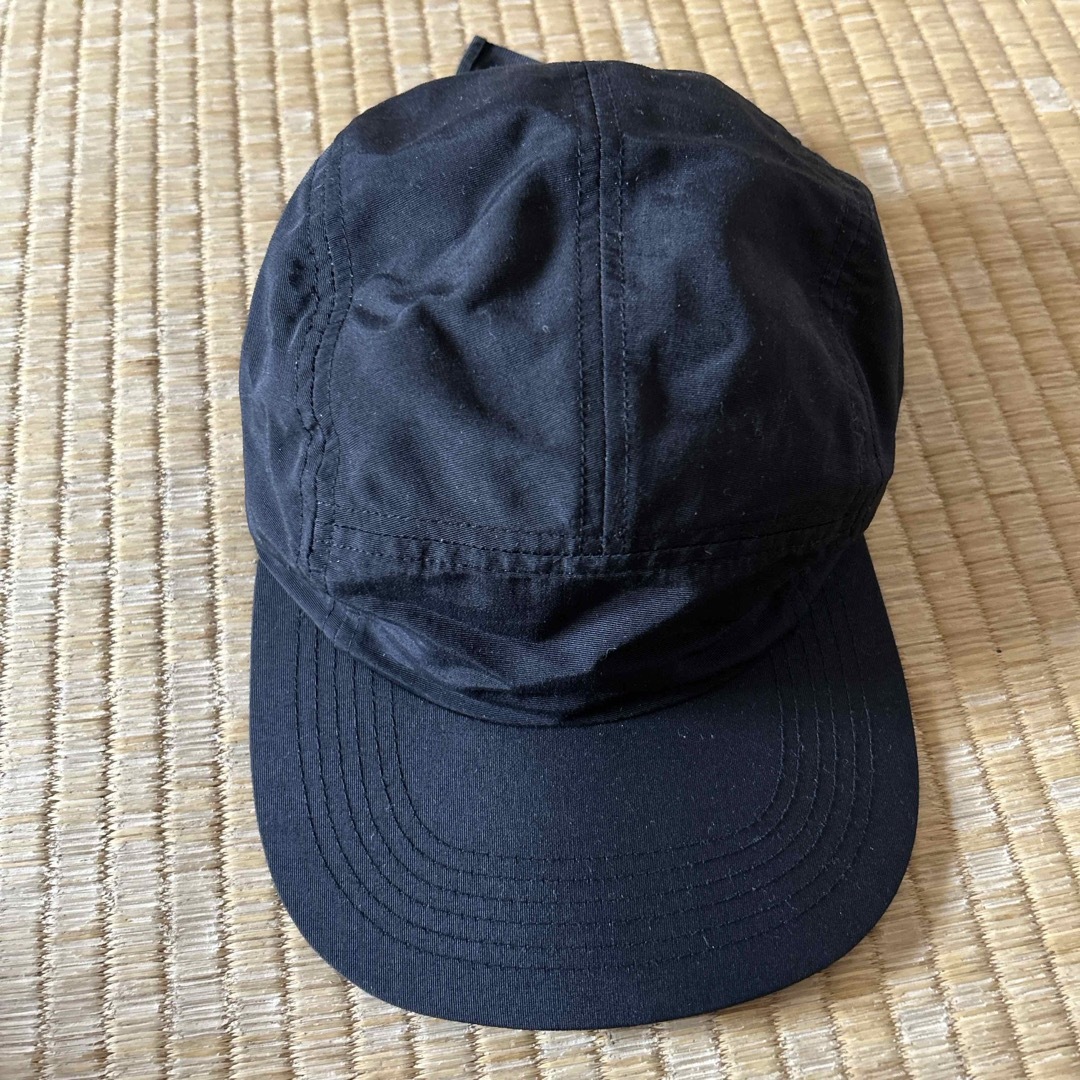 ジェットキャップ ブラック メンズの帽子(キャップ)の商品写真