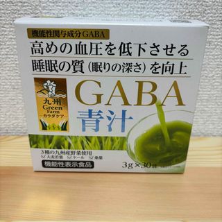 九州Green　Farmカラダケア　GABA青汁　3g×30袋入　睡眠の質向上(青汁/ケール加工食品)