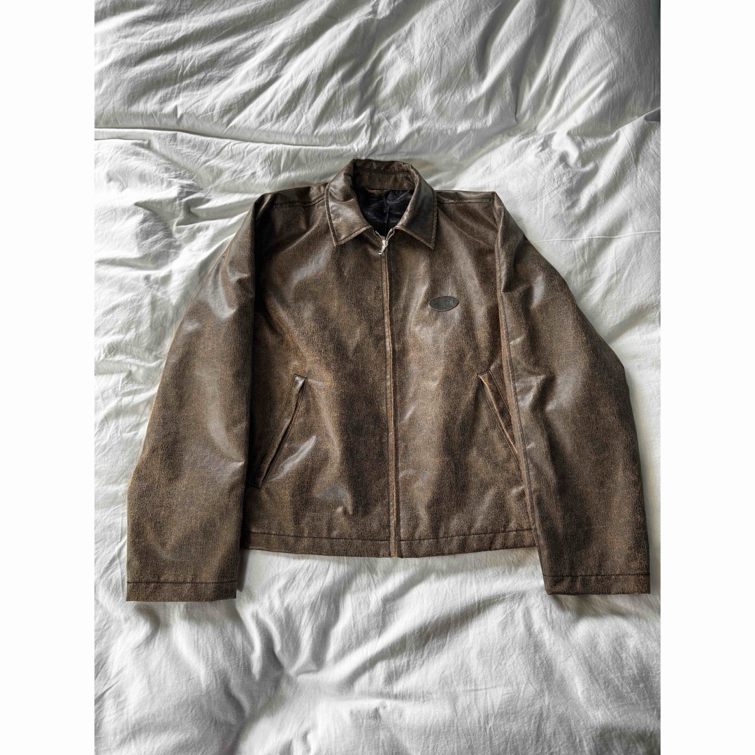 STUSSY(ステューシー)のSTUSSY 24SS CLUB JACKET COATED COTTON L メンズのジャケット/アウター(フライトジャケット)の商品写真