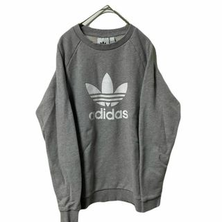 Originals（adidas） - 90s 古着 アディダスオリジナルス スウェット M トレフォイル ビッグロゴ