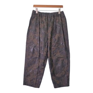 Sasquatchfabrix. パンツ（その他） M 茶x黒(総柄) 【古着】【中古】(その他)