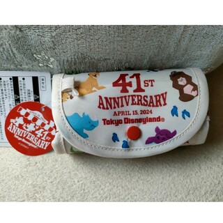 ディズニー(Disney)の東京ディズニーランド４１周年記念♪ミッキー＆ミニーショッピングバッグ１個(キャラクターグッズ)