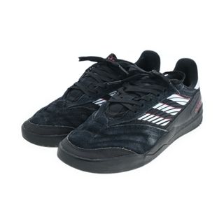 アディダス(adidas)のadidas アディダス スニーカー 26.5cm 黒x白x赤 【古着】【中古】(スニーカー)