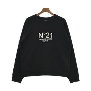 Nﾟ 21 ヌメロヴェントゥーノ スウェット -(M位) 黒 【古着】【中古】(スウェット)