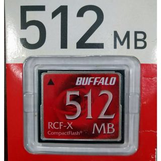 バッファロー(Buffalo)のBUFFALO コンパクトフラッシュ RCF-X512MY(PC周辺機器)