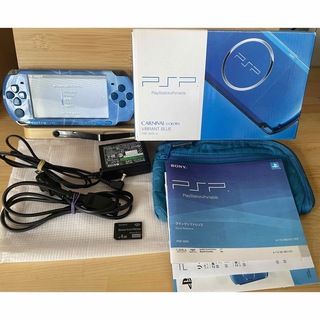 PlayStation Portable - 【SALE本日まで】PSP-3000 VB アダプター　バッテリー　4GB