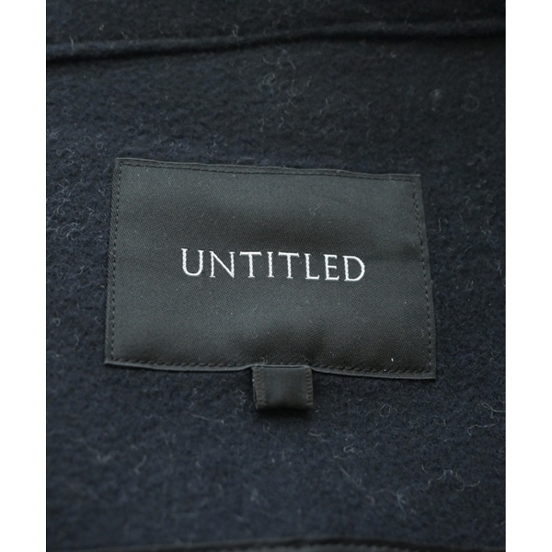 UNTITLED(アンタイトル)のUNTITLED アンタイトル コート M 紺 【古着】【中古】 レディースのジャケット/アウター(その他)の商品写真