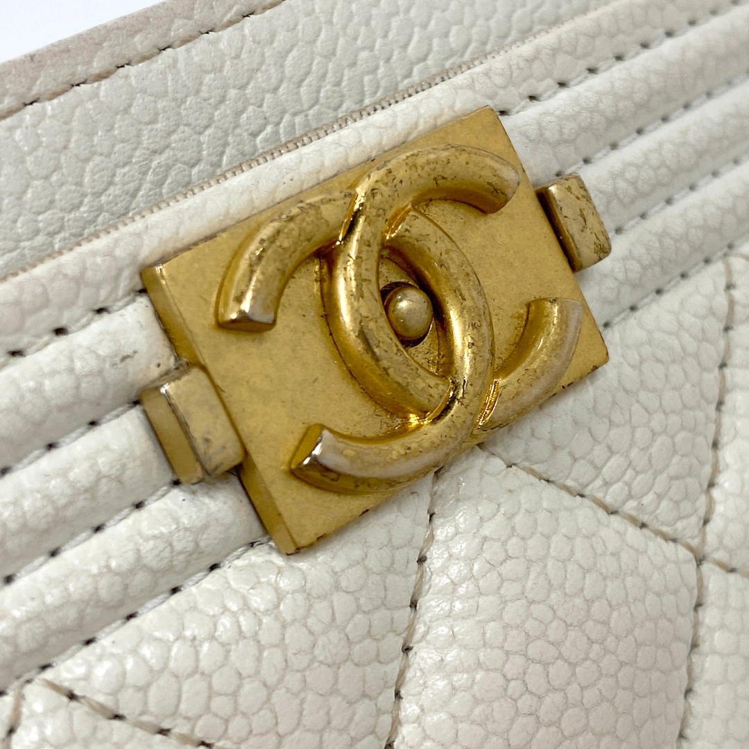 CHANEL(シャネル)のシャネル ボーイシャネル カードケース レディース 【中古】 レディースのファッション小物(パスケース/IDカードホルダー)の商品写真