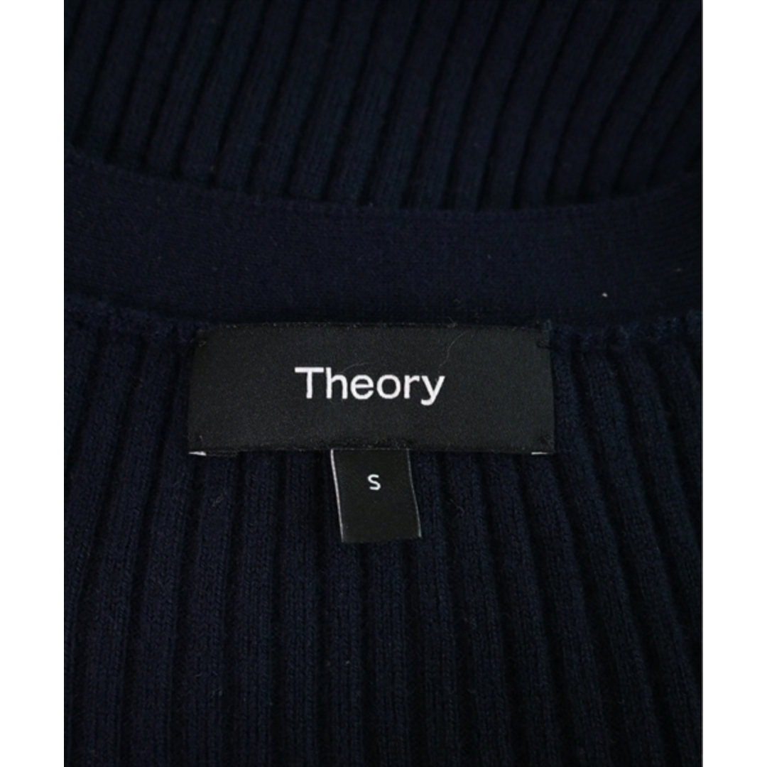 theory(セオリー)のTheory セオリー カーディガン S 紺 【古着】【中古】 レディースのトップス(カーディガン)の商品写真