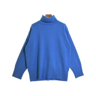 セオリーリュクス(Theory luxe)のtheory luxe セオリーリュクス ニット・セーター 38(M位) 青 【古着】【中古】(ニット/セーター)