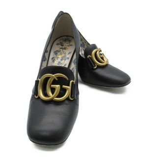 グッチ(Gucci)のグッチ GGマーモントチェンキヒール パンプス(ハイヒール/パンプス)