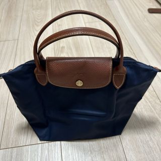 ロンシャン(LONGCHAMP)のLONGCHAMPハンドバッグ ロンシャン ネイビー S (ハンドバッグ)