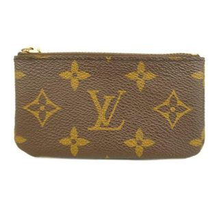 ルイヴィトン(LOUIS VUITTON)の【4hc3292】ルイヴィトン コインケース/モノグラム/ポシェットクレ/M62650/ブラウン【中古】メンズ/レディース/ユニセックス(コインケース)