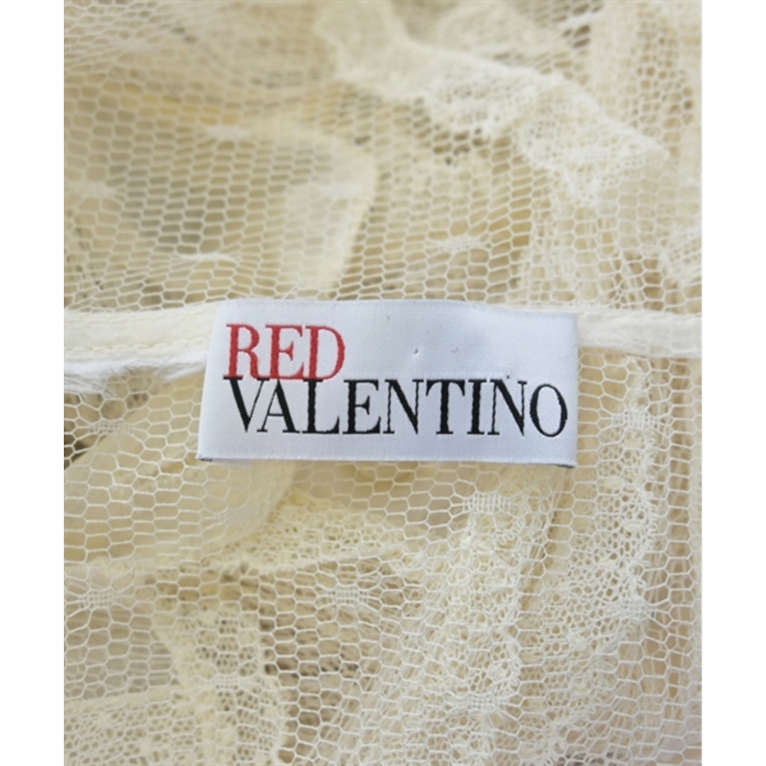 RED VALENTINO(レッドヴァレンティノ)のRED VALENTINO カジュアルシャツ -(M位) アイボリー(レース) 【古着】【中古】 レディースのトップス(シャツ/ブラウス(長袖/七分))の商品写真