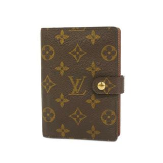 ルイヴィトン(LOUIS VUITTON)の【4hc3295-r】ルイヴィトン 手帳カバー/モノグラム/アジェンダPM/R20005/ブラウン【中古】メンズ/レディース/ユニセックス(その他)