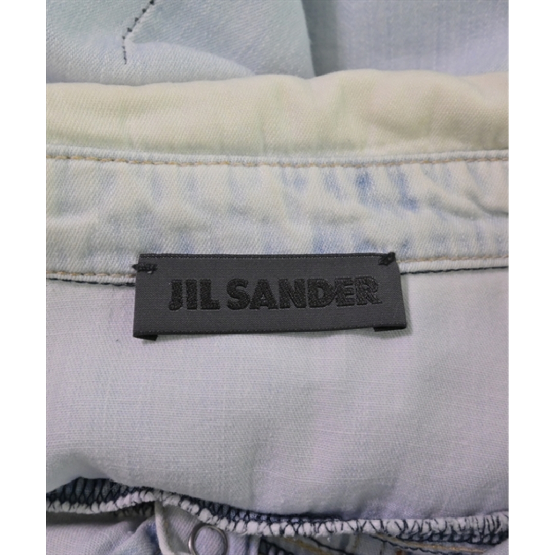 Jil Sander(ジルサンダー)のJIL SANDER ジルサンダー カジュアルシャツ S 水色系 【古着】【中古】 レディースのトップス(シャツ/ブラウス(長袖/七分))の商品写真