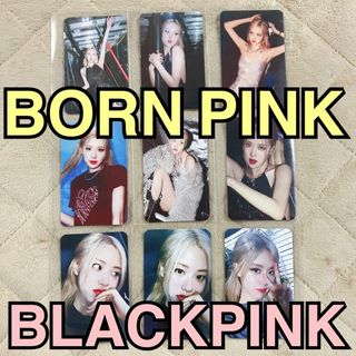 BLACK PINK BORN PINK ソウルコン コンプ ロゼ(アイドルグッズ)